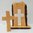 Kreuz im Holz, Größe 46, Erle